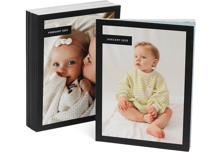 Chatbooks open photo book