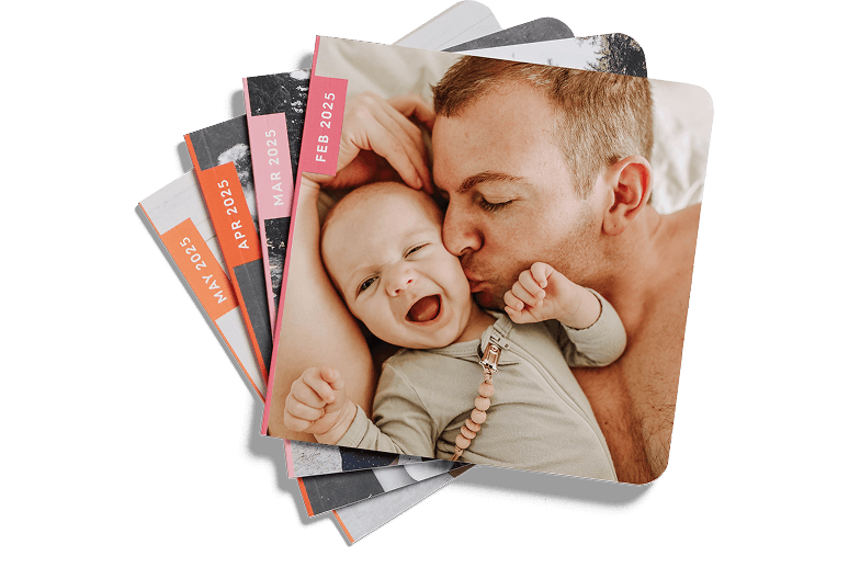Chatbooks open photo book