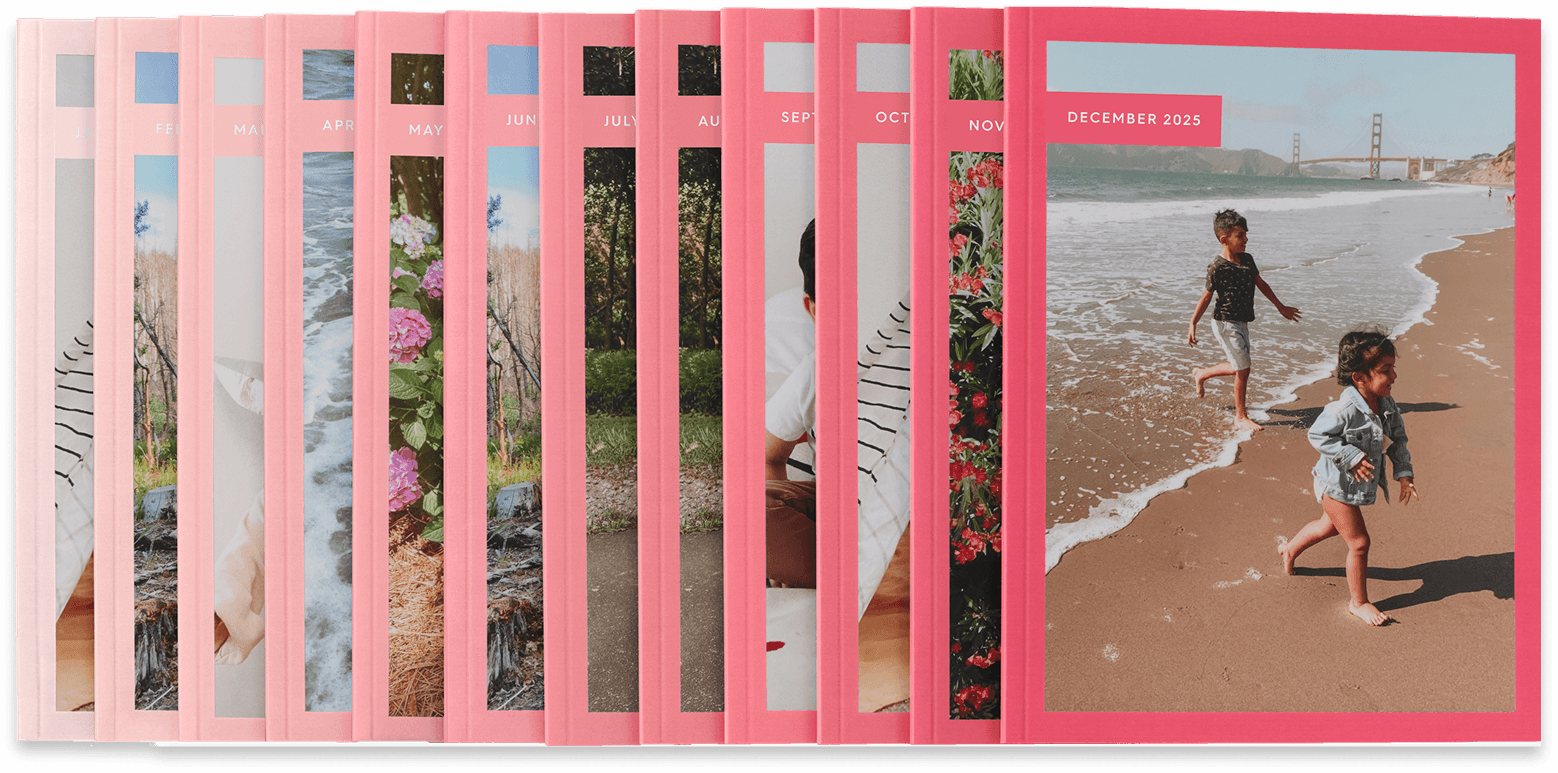 Blush ombre Chatbooks photo book