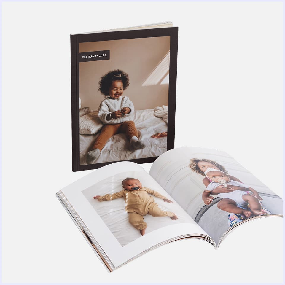 30-60 pages of your favorite photos