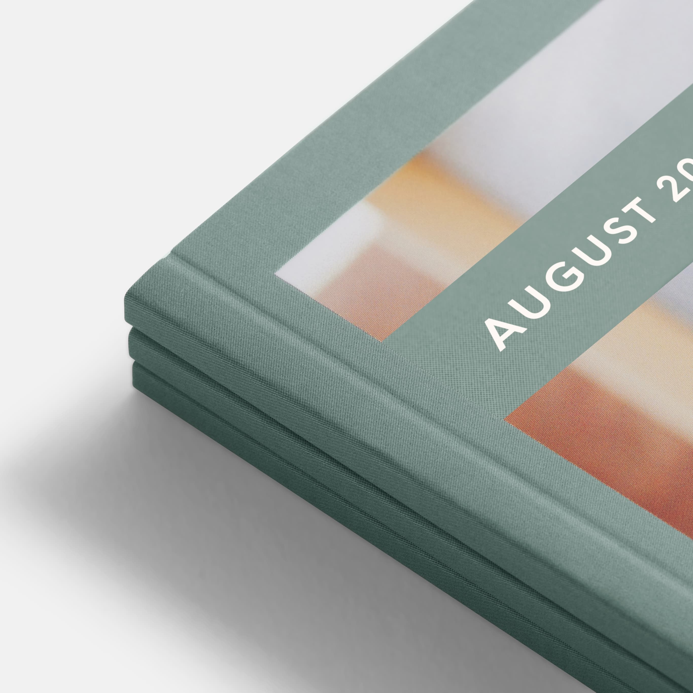 Perfect bound book binding using PUR adhesive