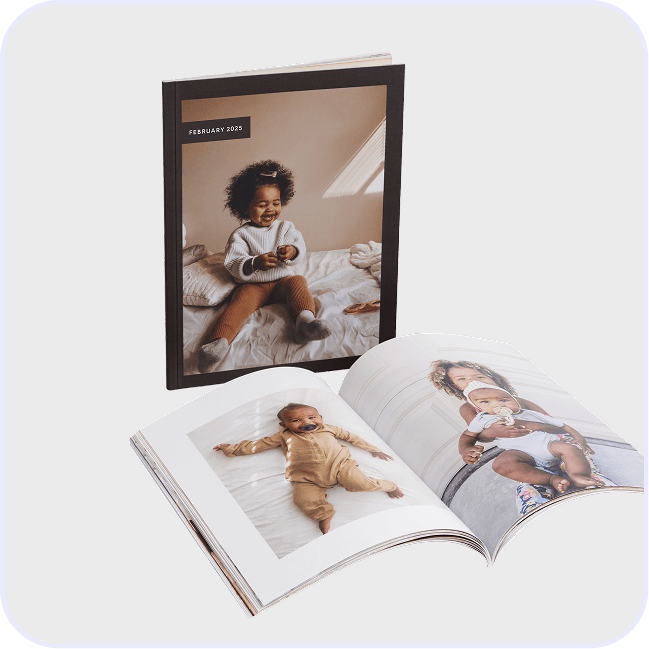 30-60 pages of your favorite photos