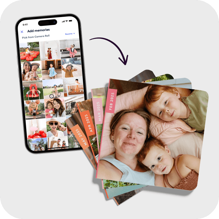 From phone to photo book in under 5 min